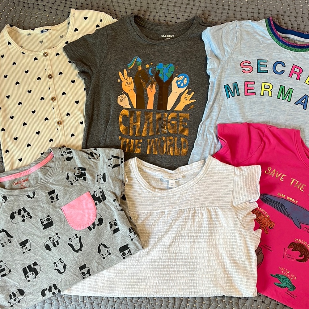 Girls short sleeve bundle